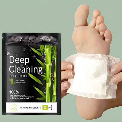 Bamboo foot detox patches - Overnight wellness care