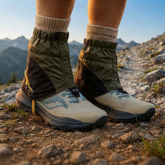 20D hiking gaiters 20cm – Waterproof protection from rain and mud