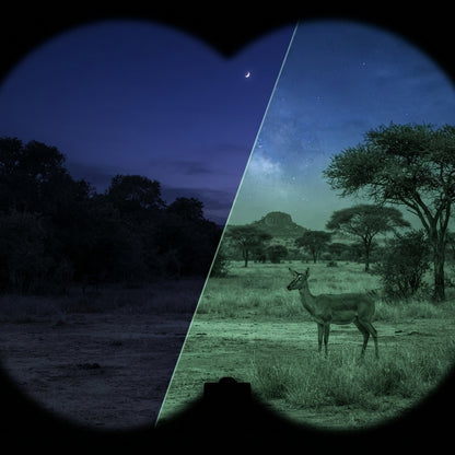 Long range night vision binoculars - 300m infrared viewing