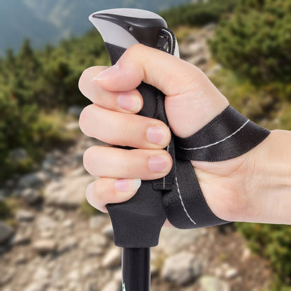 Folding trekking pole - Adjustable hiking support for outdoor trails