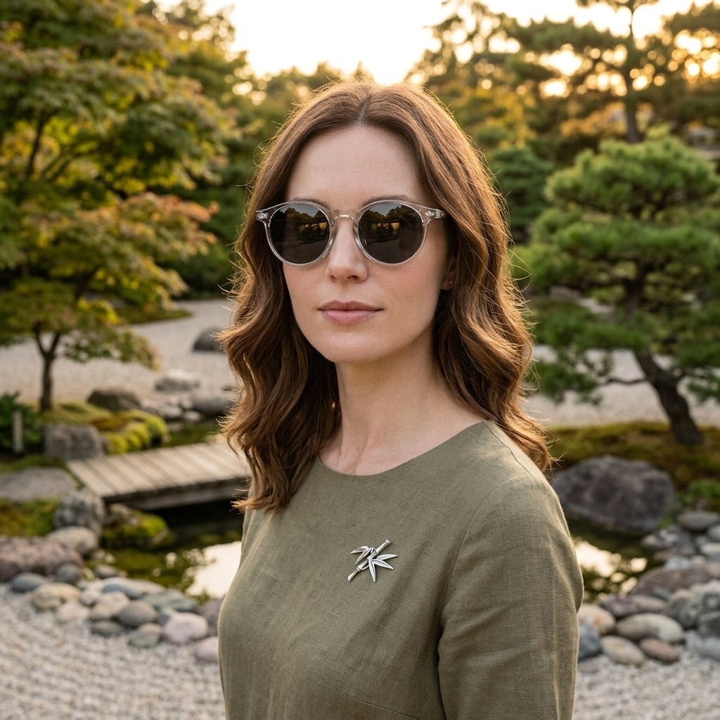 Retro round polarised sunglasses with UV400 protection - Timeless everyday style