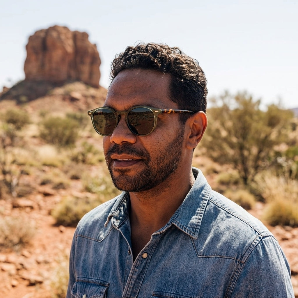 Retro round polarised sunglasses with UV400 protection - Timeless everyday style