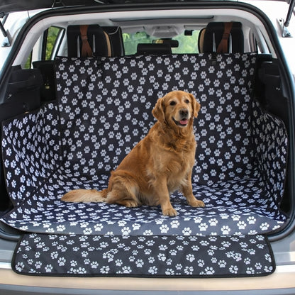 Boot cover for dogs and cats with vehicle protection