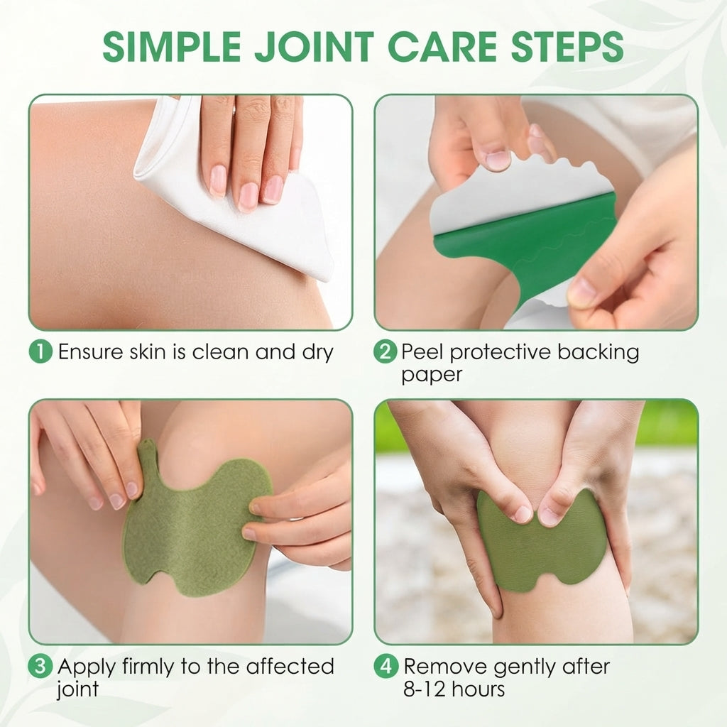 Natural Herbal Knee Patches for Soothing Everyday Joint Comfort