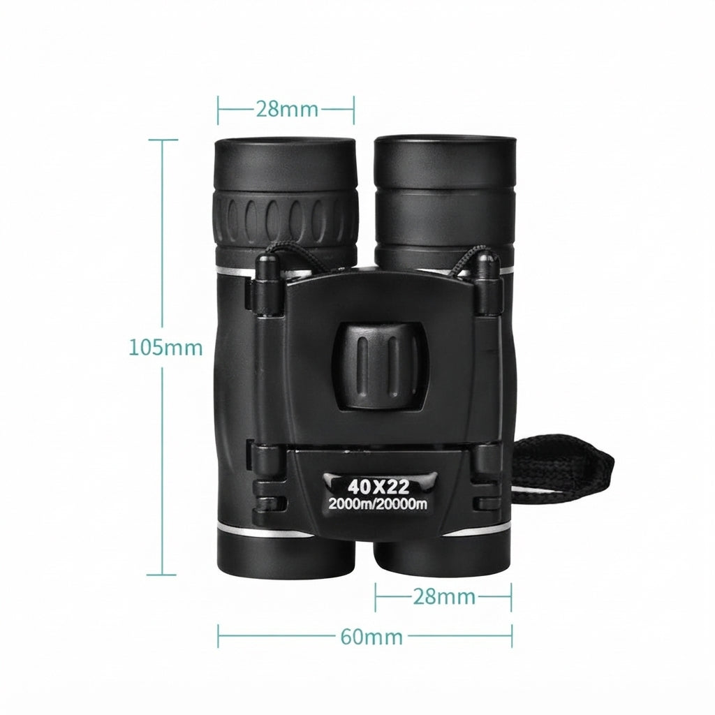 HD 40x22 binoculars - Powerful magnification for outdoor viewing