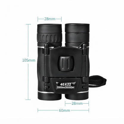 HD 40x22 binoculars - Powerful magnification for outdoor viewing