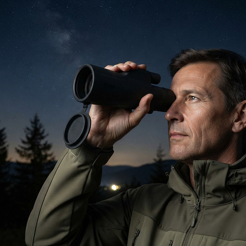 Portable astronomy telescope - 500x magnification for stargazing