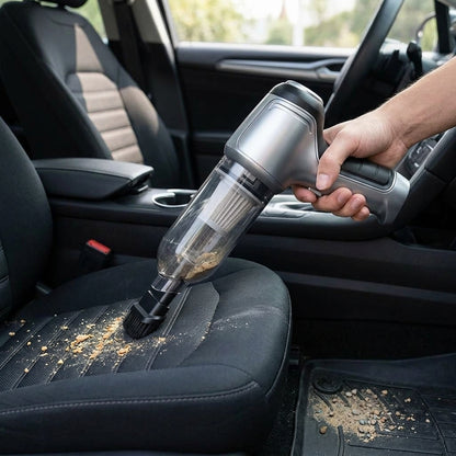 Cordless handheld vacuum cleaner with suction and blower function