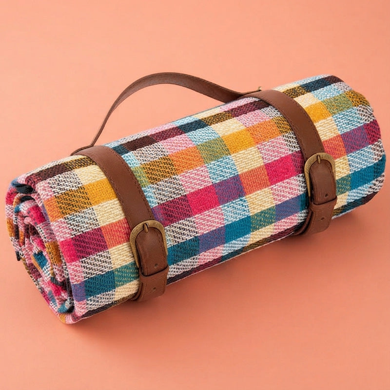 Waterproof picnic blanket - Foldable outdoor mat for beach, camping & parks