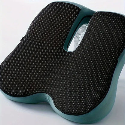 Memory foam backrest cushion for comfortable sitting at home, office or car