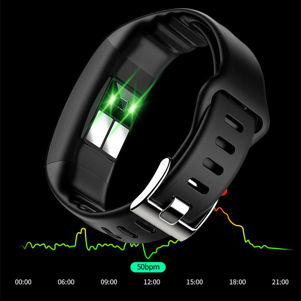 Smart health bracelet with ECG, heart rate, SpO2 and sleep tracking