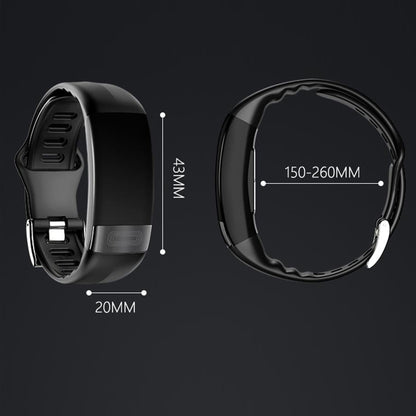 Smart health bracelet with ECG, heart rate, SpO2 and sleep tracking