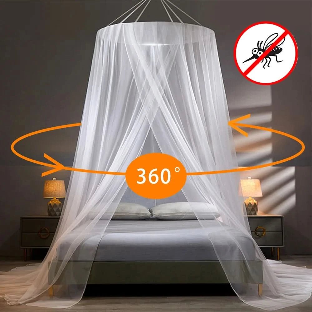 Foldable mosquito net | Versatile protection for indoor and outdoor sleeping