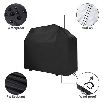 Waterproof Oxford barbecue cover for outdoor weather protection