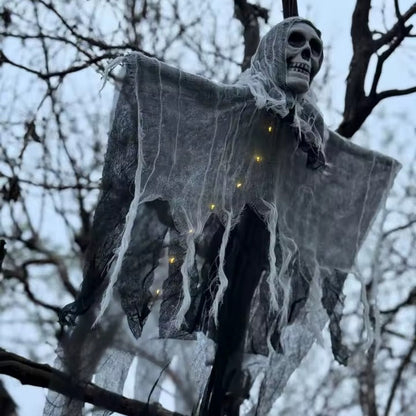 Hanging ghost skeleton Halloween decoration