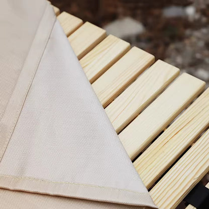 Fireproof barbecue mat with heat-resistant fibreglass protection