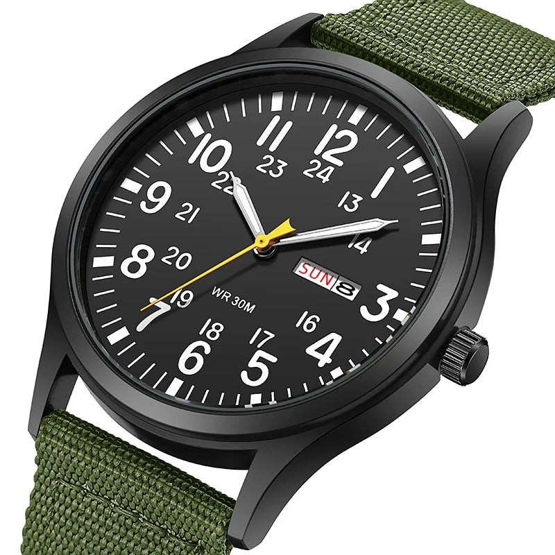 Rugged outdoor military watch - Durable design for everyday adventures