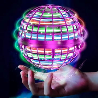 Flying boomerang hover ball - Motion control LED toy for indoor and outdoor fun