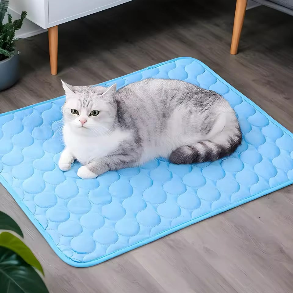 Cooling dog mat with comfortable design for hot summer days