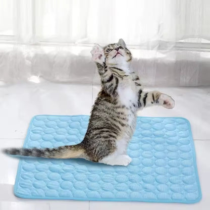 Cooling dog mat with comfortable design for hot summer days