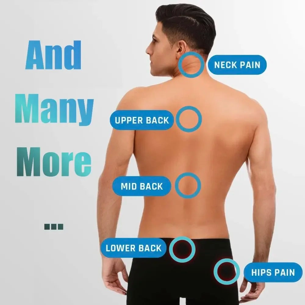Psoas muscle release tool for deep tissue massage and relaxation