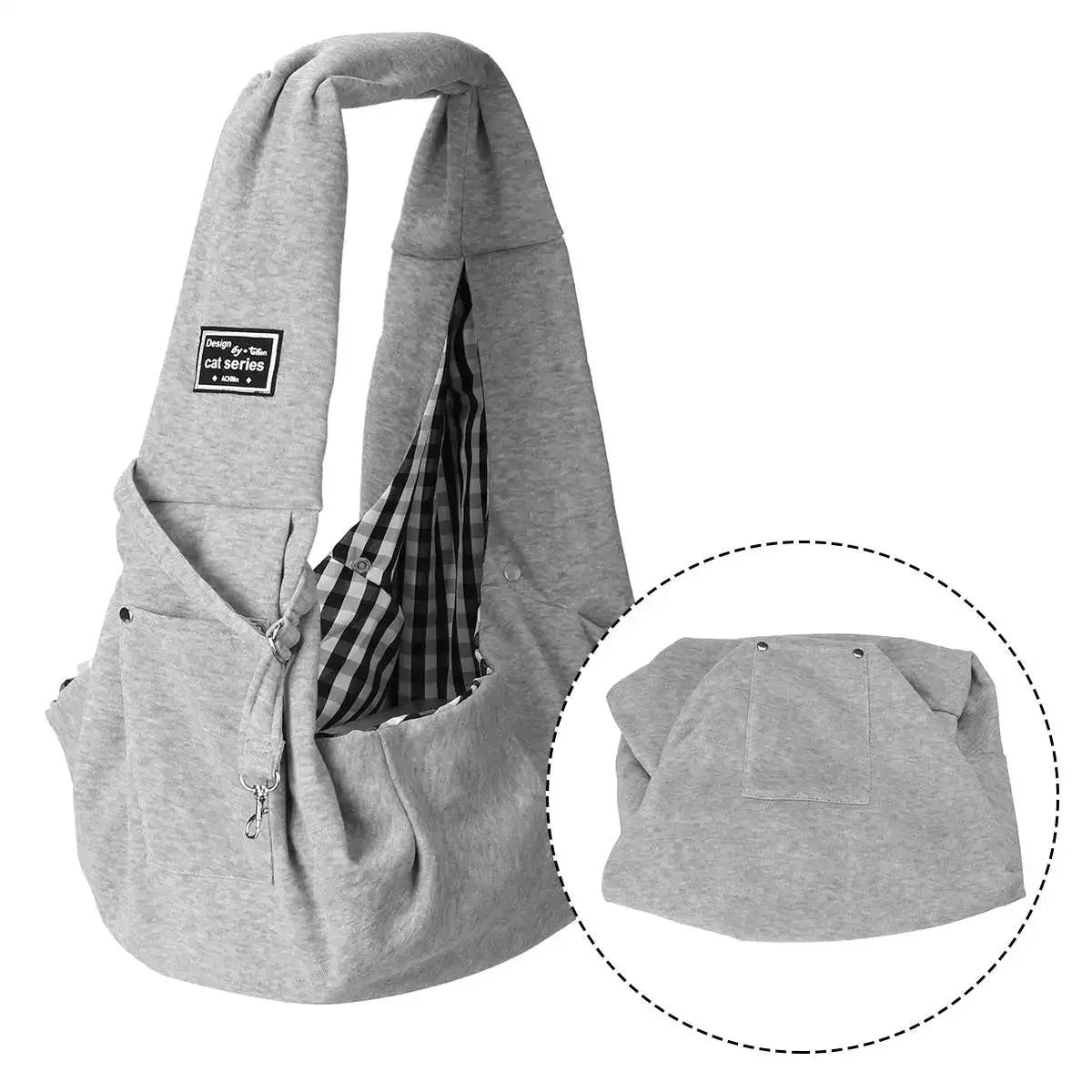 Portable pet carrier bag - Breathable mesh with padded interior