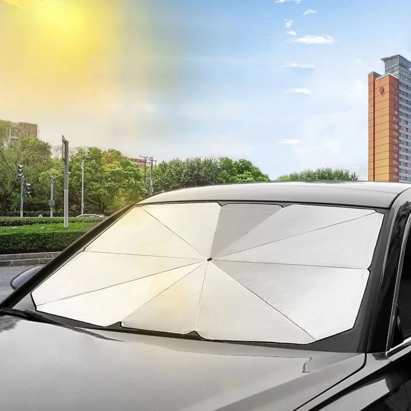 AutoUmbrella : Le Pare-Soleil Pliable Qui Protège Votre Voiture de la Chaleur et des UV