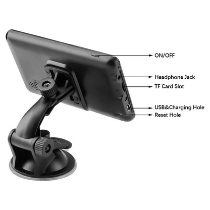 7-inch GPS navigation system | Real-time traffic and route guidance