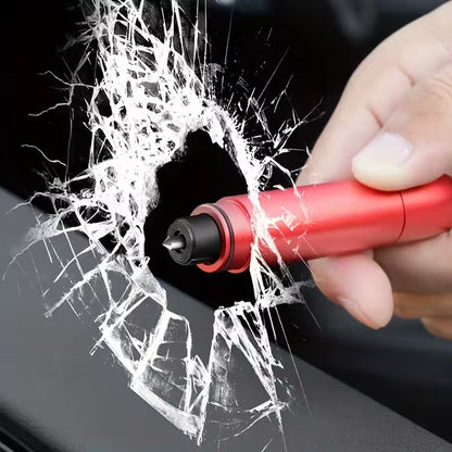 Car safety escape tool with seat belt cutter & window breaker