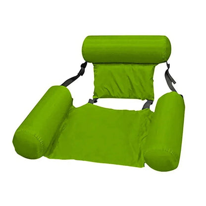 Chaise d’eau gonflable confortable – Détente ultime pour piscine, lac et plage