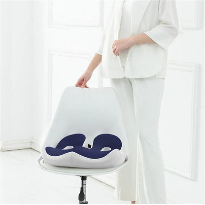 Memory foam seat cushion with adjustable straps - Sitting comfort