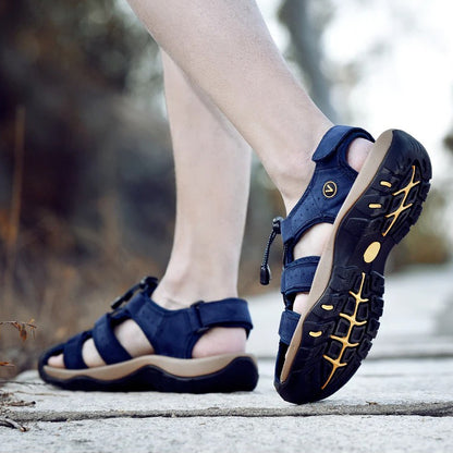 Men’s non-slip summer sandals with ergonomic cushioning for outdoor comfort