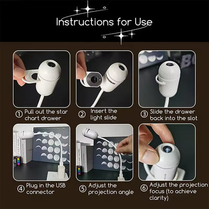 USB rechargeable bedside night light - Soft LED glow for cosy evenings
