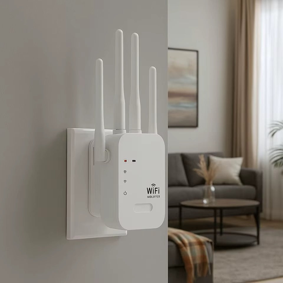 Outdoor dual-band WiFi booster | Long-range 1200Mbps connectivity