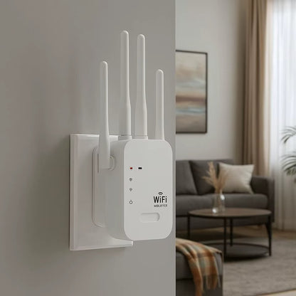Outdoor dual-band WiFi booster | Long-range 1200Mbps connectivity