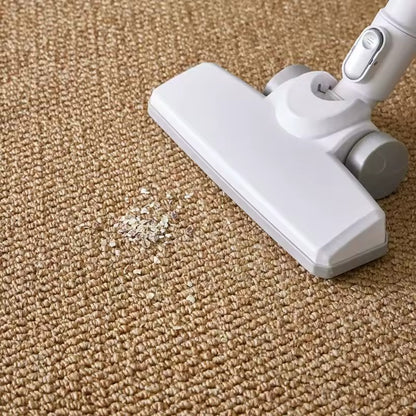 Plant fibre entrance mat with absorbent non-slip backing
