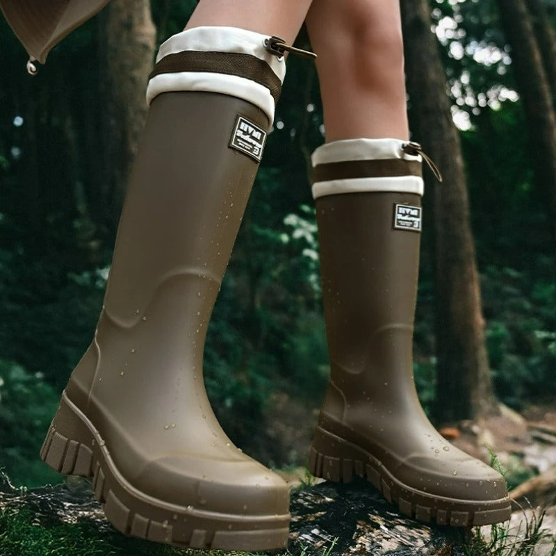 Women's waterproof rain boots | Slip-on, durable and wet-weather ready