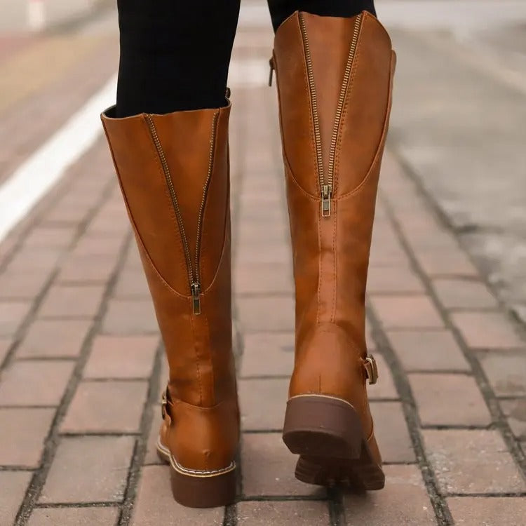 Women's all-weather comfort boots | Non-slip, shock-absorbing sole