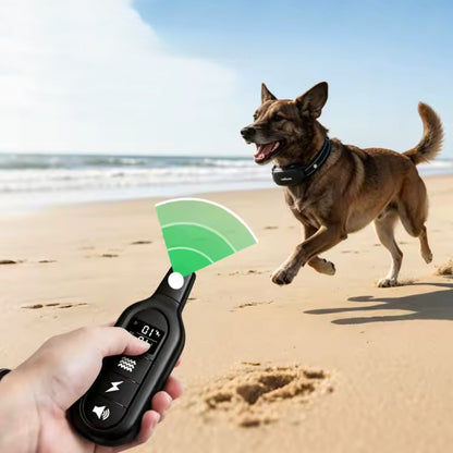 Waterproof rechargeable dog training collar | 1000m range