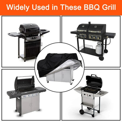Waterproof Oxford barbecue cover for outdoor weather protection