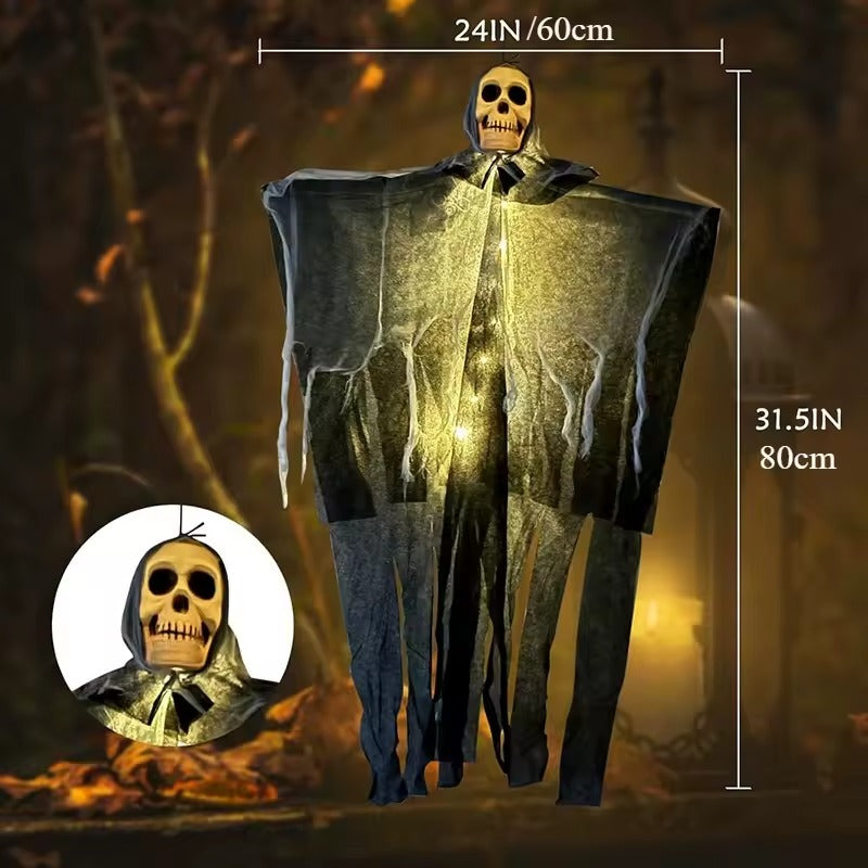 Hanging ghost skeleton Halloween decoration