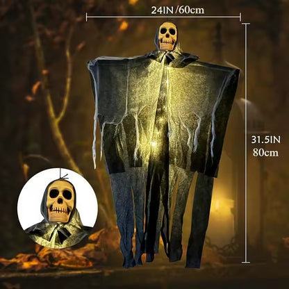 Hanging ghost skeleton Halloween decoration