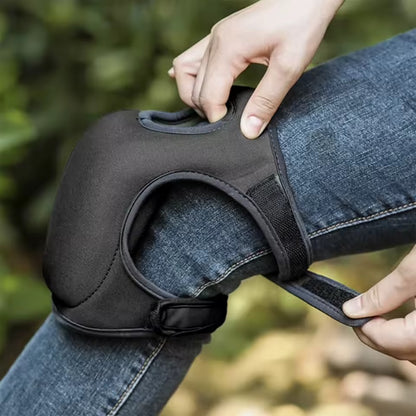 Garden knee pads - EVA foam protective kneeling pads with secure straps