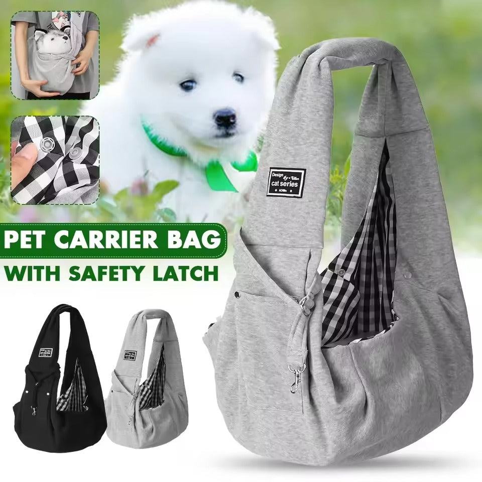 Portable pet carrier bag - Breathable mesh with padded interior