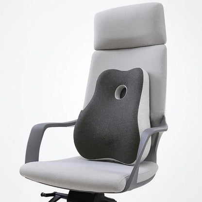 Memory foam lumbar support pillow for office, car and daily comfort