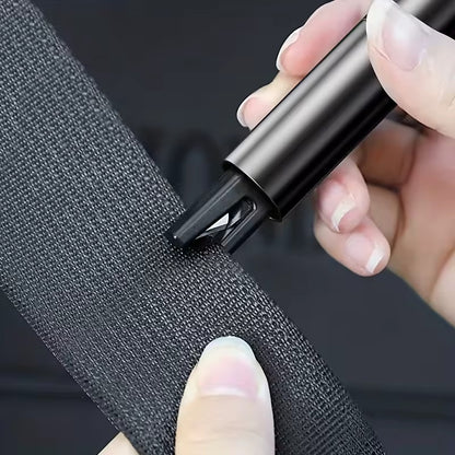 Car safety escape tool with seat belt cutter & window breaker