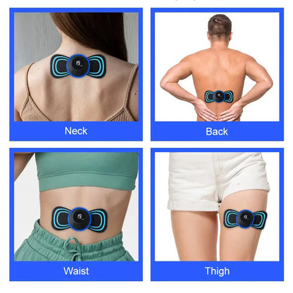 Neuro corrective therapy pad for back and muscle comfort