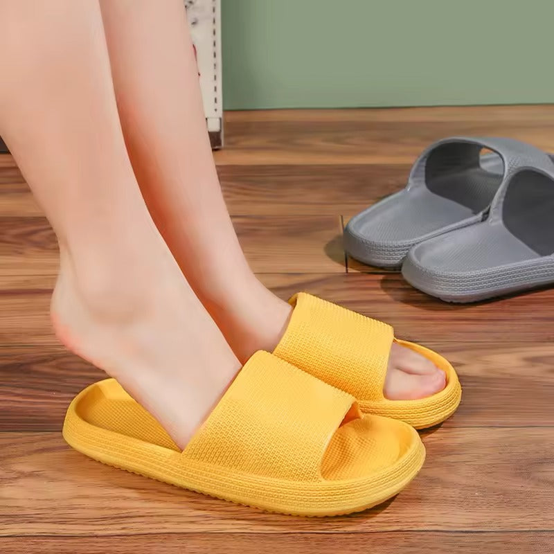 Cloud slides - Thick cushioned comfort with non-slip support