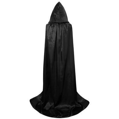 Kids' wizard hooded cloak for Halloween dress-up