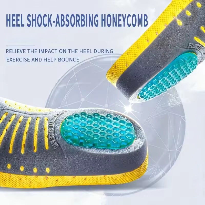 Plantar fasciitis gel insoles for arch support and everyday comfort